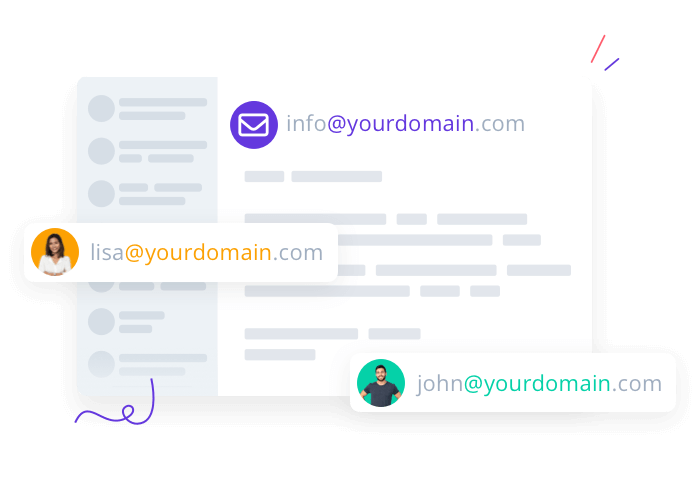 Register your .be domain with your own mailbox and e-mail addresses