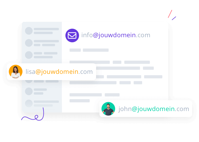 Jouw .com domein registreren met eigen mailbox en e-mailadressen