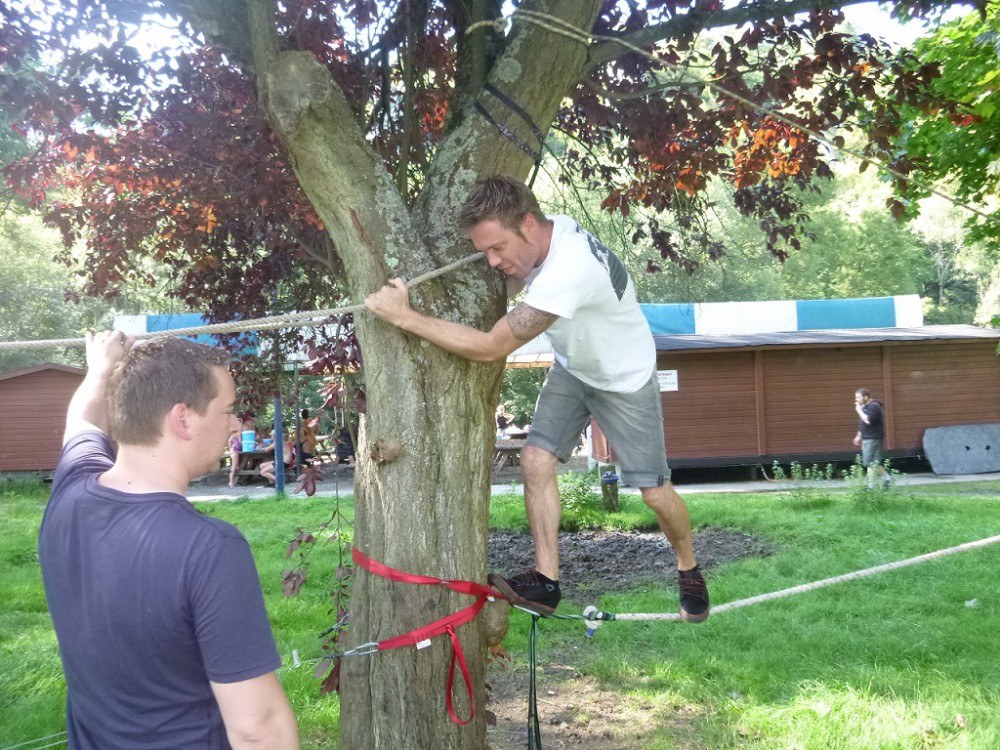 Combell team building low ropes course