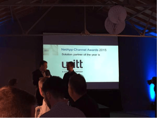 Unitt - NetApp Channel Award 2015