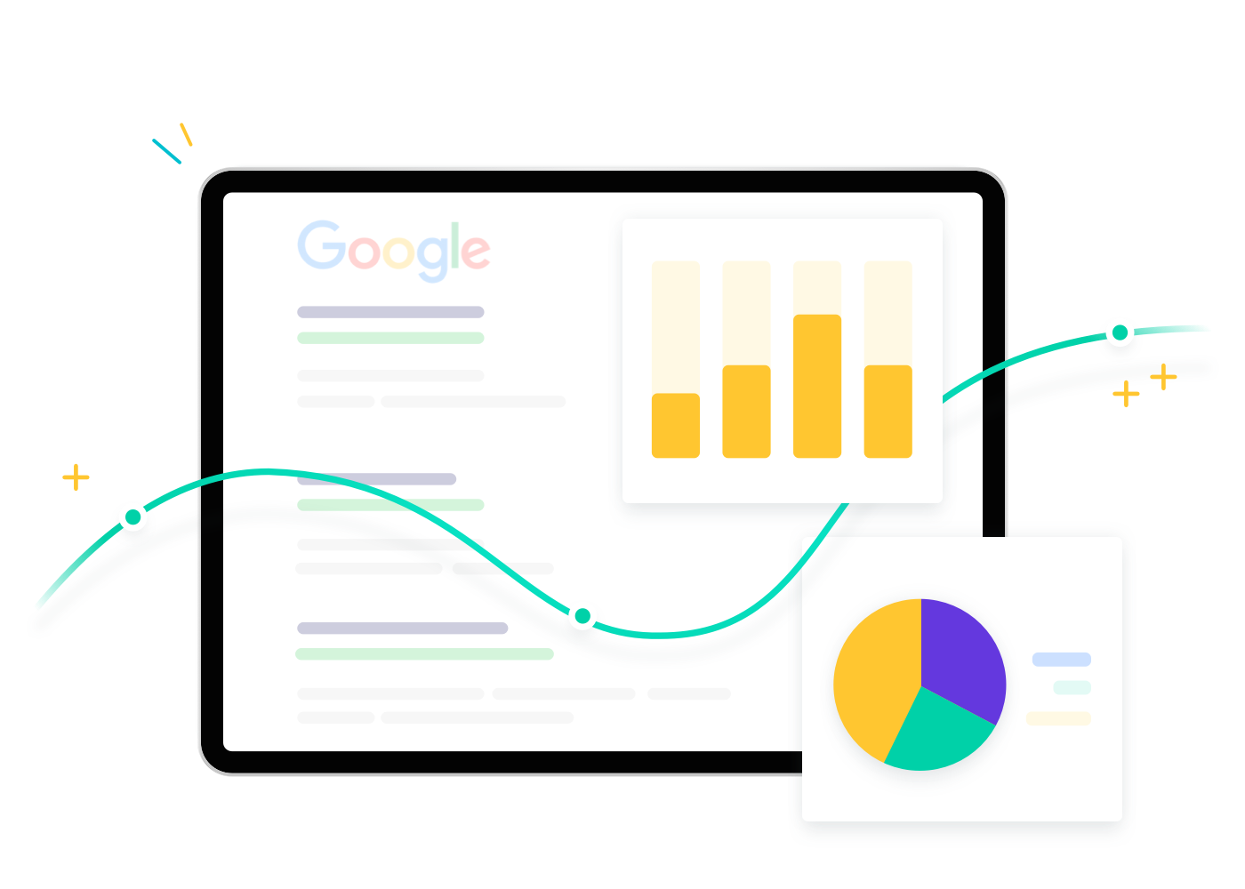  Haal waardevolle informatie uit Google Analytics.