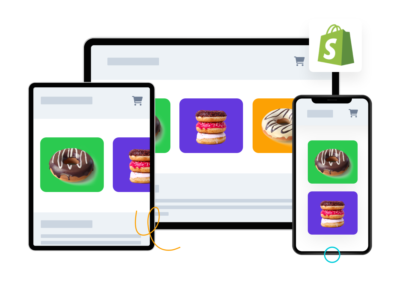 Je kan met Shopify een online store maken.